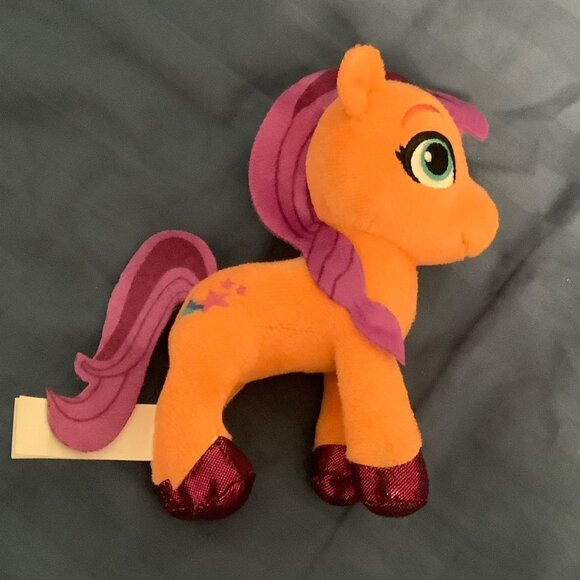 My Little Pony Sunny Starscout Orange Plush Toy 7” 2024 Hasbro - Picture 4 of 6